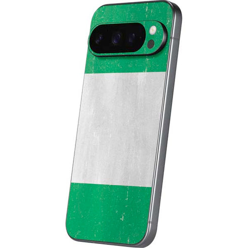 Nigeria Flag Distressed Google Pixel 9 Pro Skin